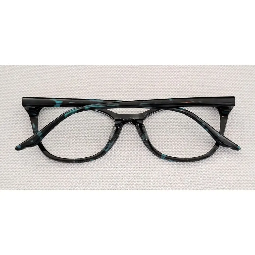 Kirkland Signature KS IZZY Eyeglasses Aqua Tortoise 52-16-140 Flex Hinges